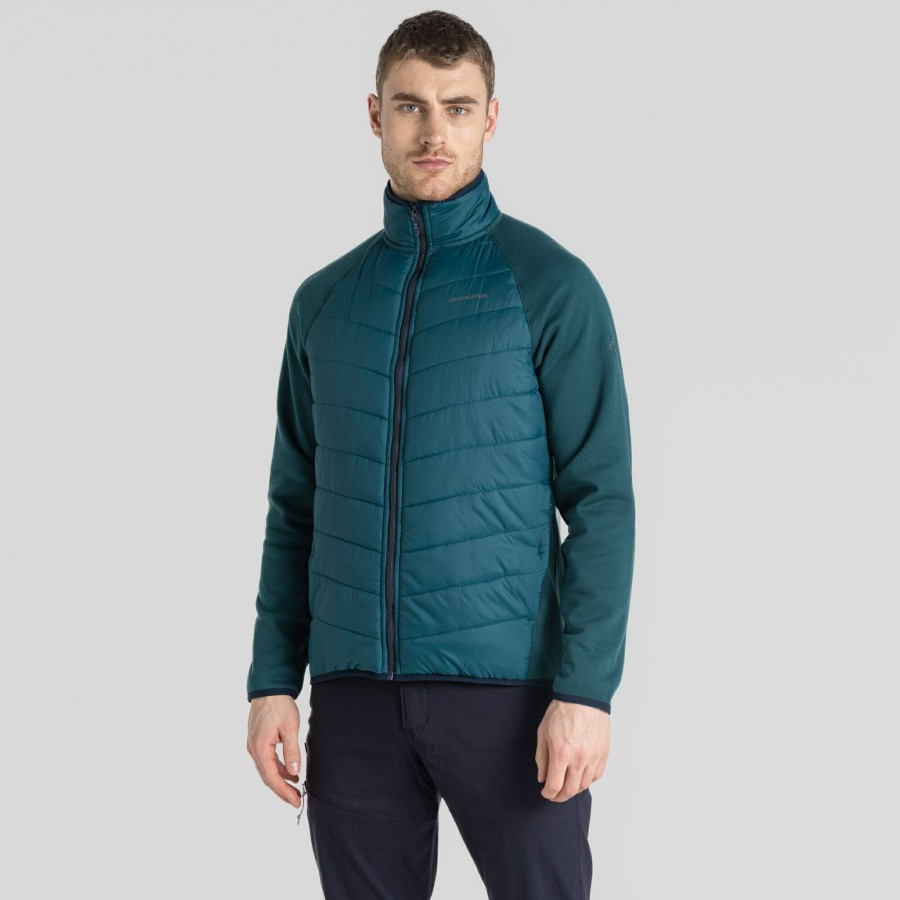 Mens Craghoppers Insulated Jackets | Men'S Ardal Hybrid Jacket - Dark Aegean Blue