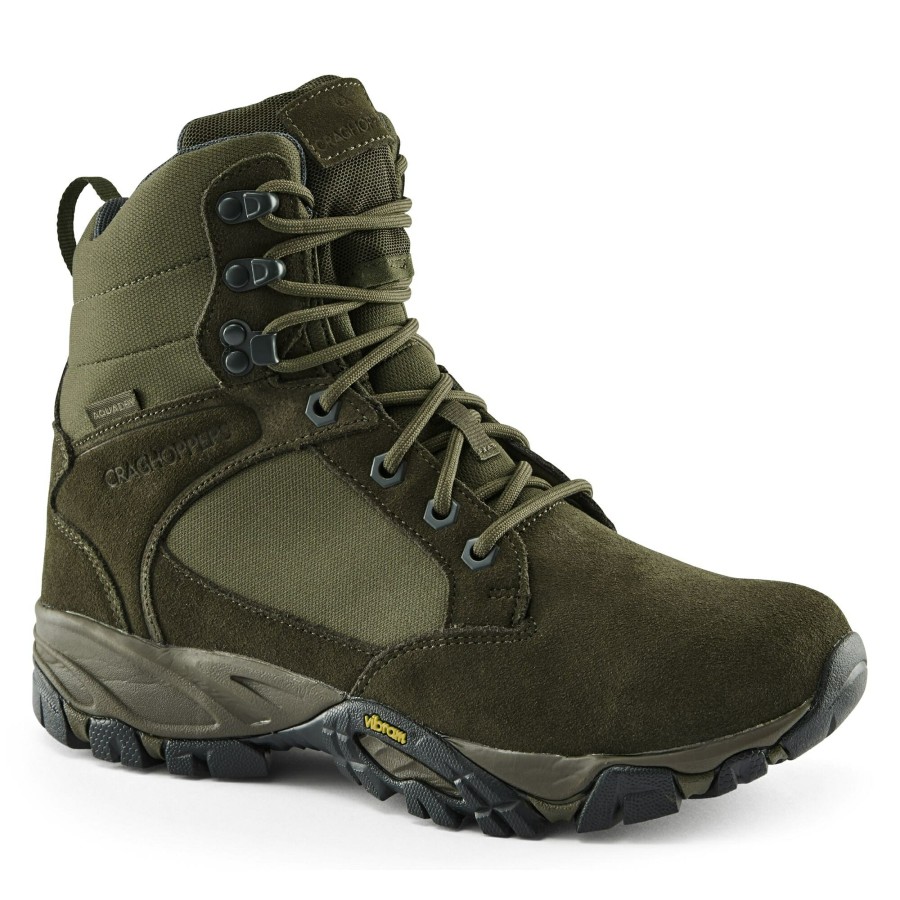 Mens Craghoppers Walking Boots | Men'S Salado Hi Boots - Mid Khaki