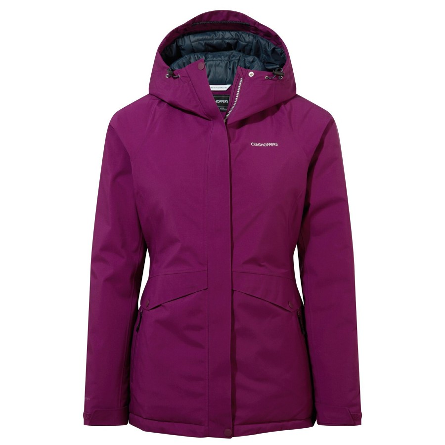 Womens Craghoppers Gore Tex Jackets | Women'S Ellis Thermic Gore-Tex Jacket - Blackcurrant