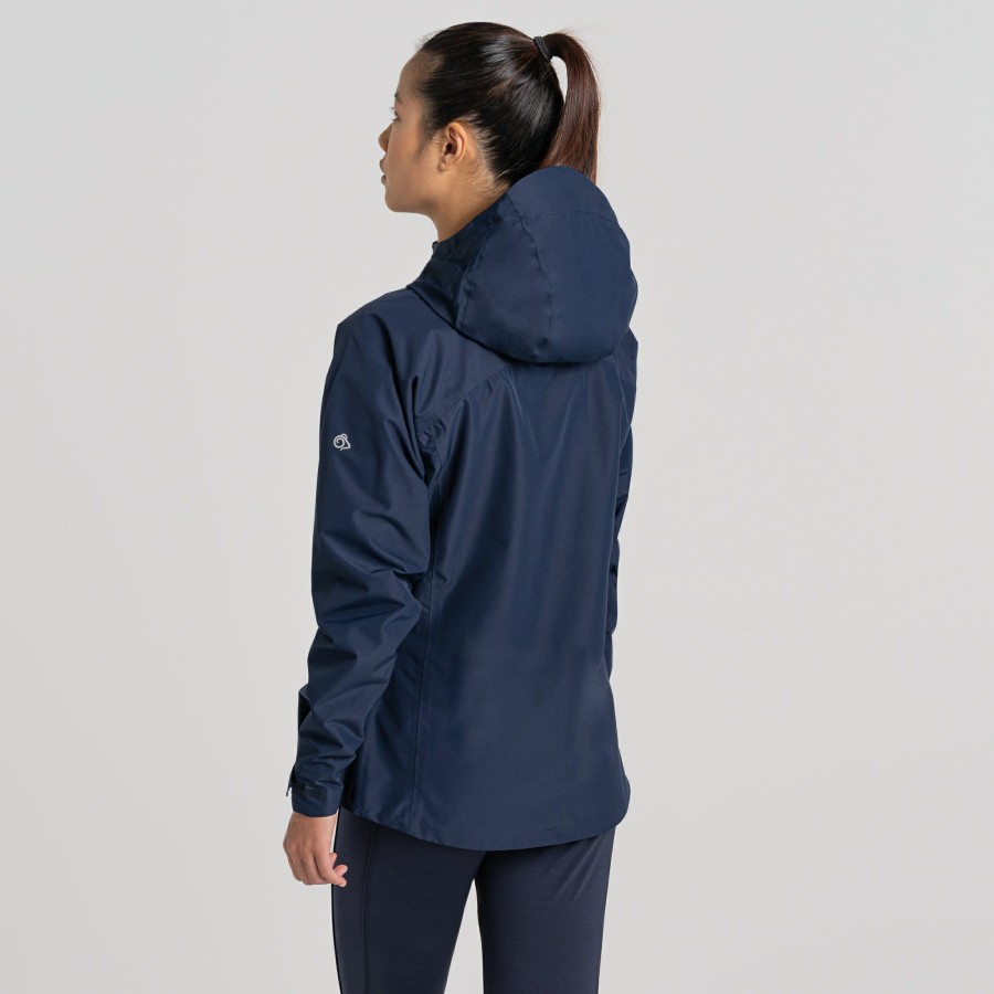 Womens Craghoppers Waterproof Jackets | Women'S Sariah Waterproof Jacket - Blue Navy