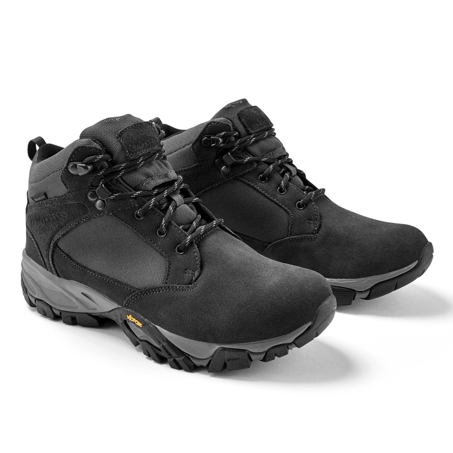 Mens Craghoppers Walking Boots | Men'S Salado Mid Boots - Dark Grey