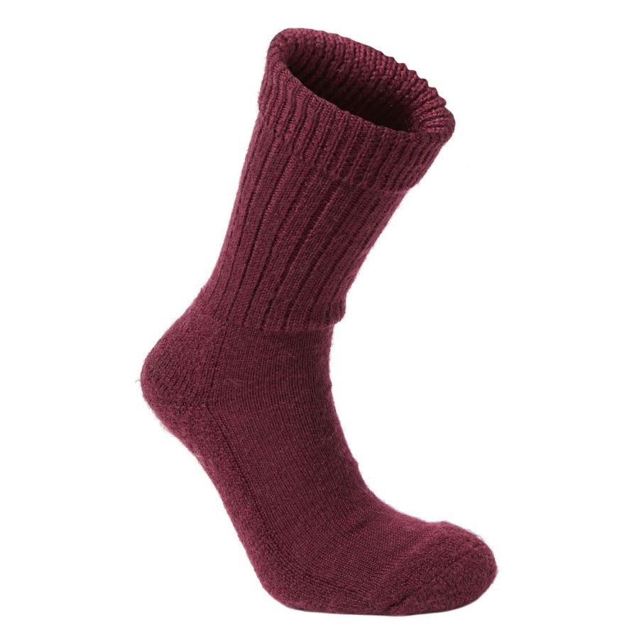 Womens Craghoppers Socks | Women'S Wool Hiker Sock - Wildberry