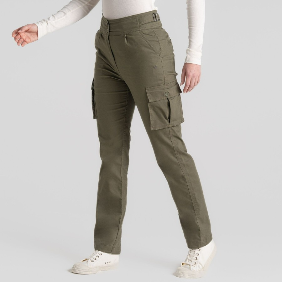 Womens Craghoppers Walking Trousers | Women'S Araby Trouser - Wild Olive