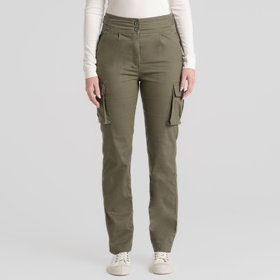 Womens Craghoppers Walking Trousers | Women'S Araby Trouser - Wild Olive