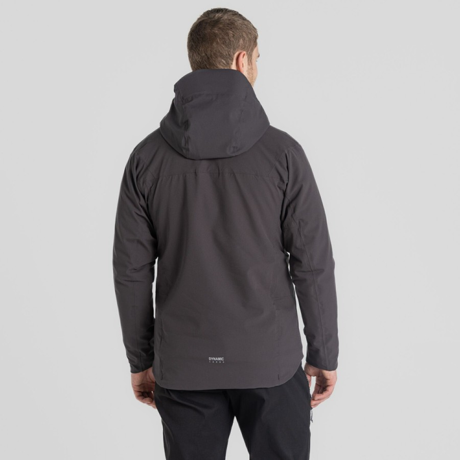 Mens Craghoppers Waterproof Jackets | Men'S Dynamic Pro Ii Waterproof Jacket - Black Pepper