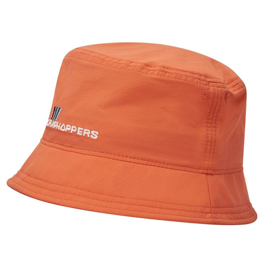 Womens Craghoppers Hats | Breeze Bucket Hat - Neon Coral