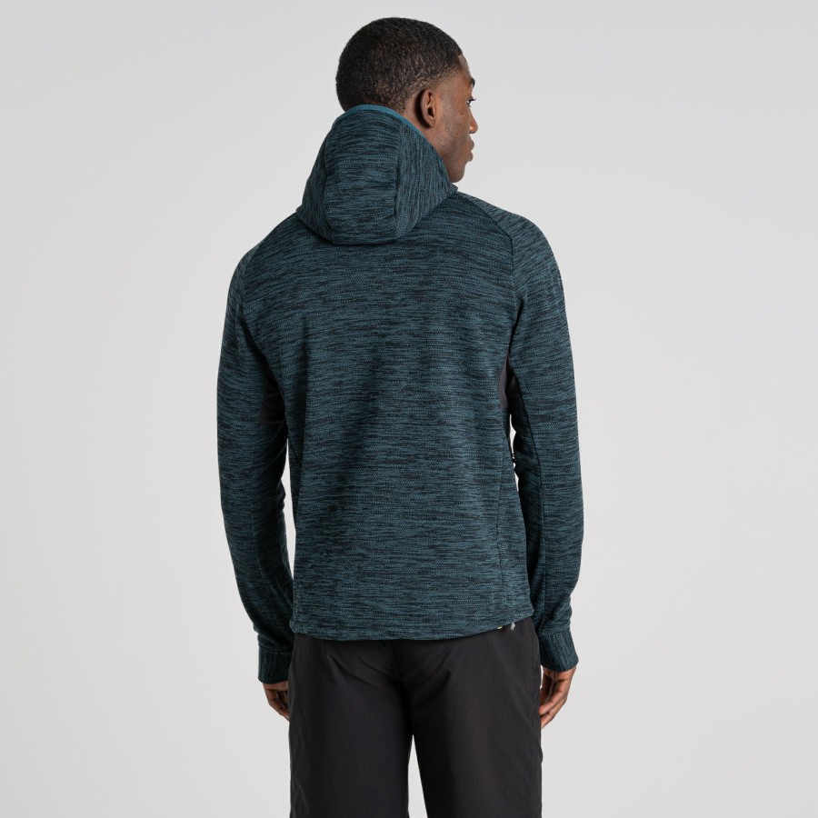 Mens Craghoppers Sweatshirts | Men'S Tarbert Hooded Jacket - Dark Aegean Blue