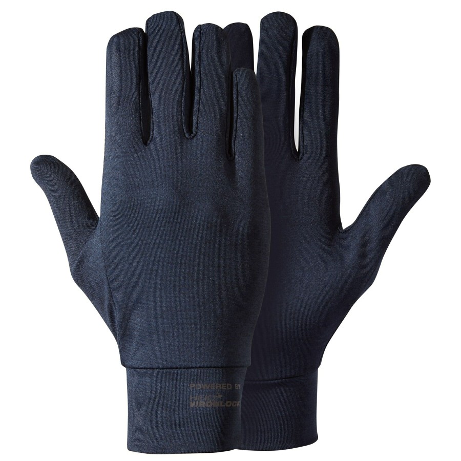 Mens Craghoppers Gloves | Heiq Viroblock Gloves - Blue Navy Marl