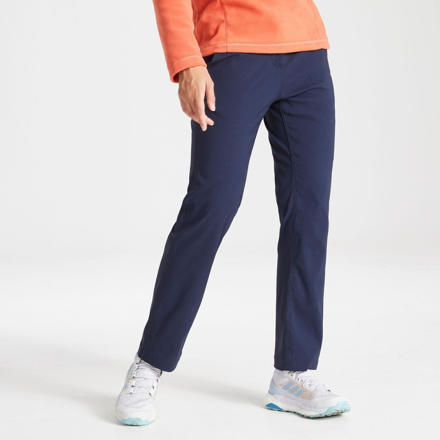 Womens Craghoppers Walking Trousers | Women'S Verve Trousers - Blue Navy