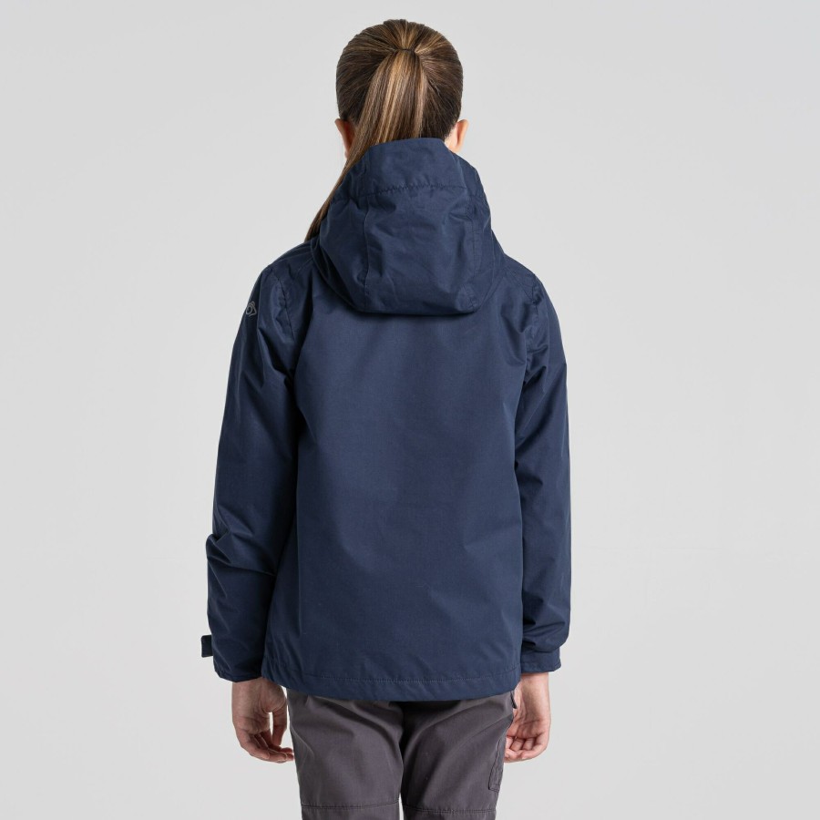 Kids Craghoppers Waterproof Jackets | Kid'S Roscoe Waterproof Jacket - Blue Navy