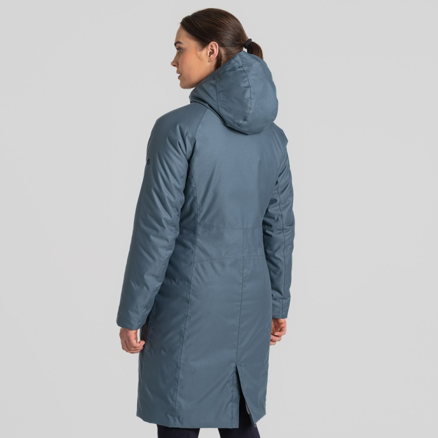 Womens Craghoppers Insulated Jackets | Women'S Caithness Waterproof Jacket - Winter Sky