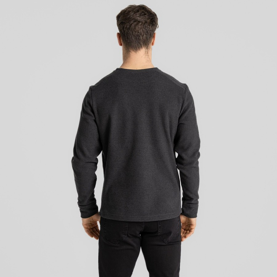 Mens Craghoppers Sweatshirts | - Black Pepper