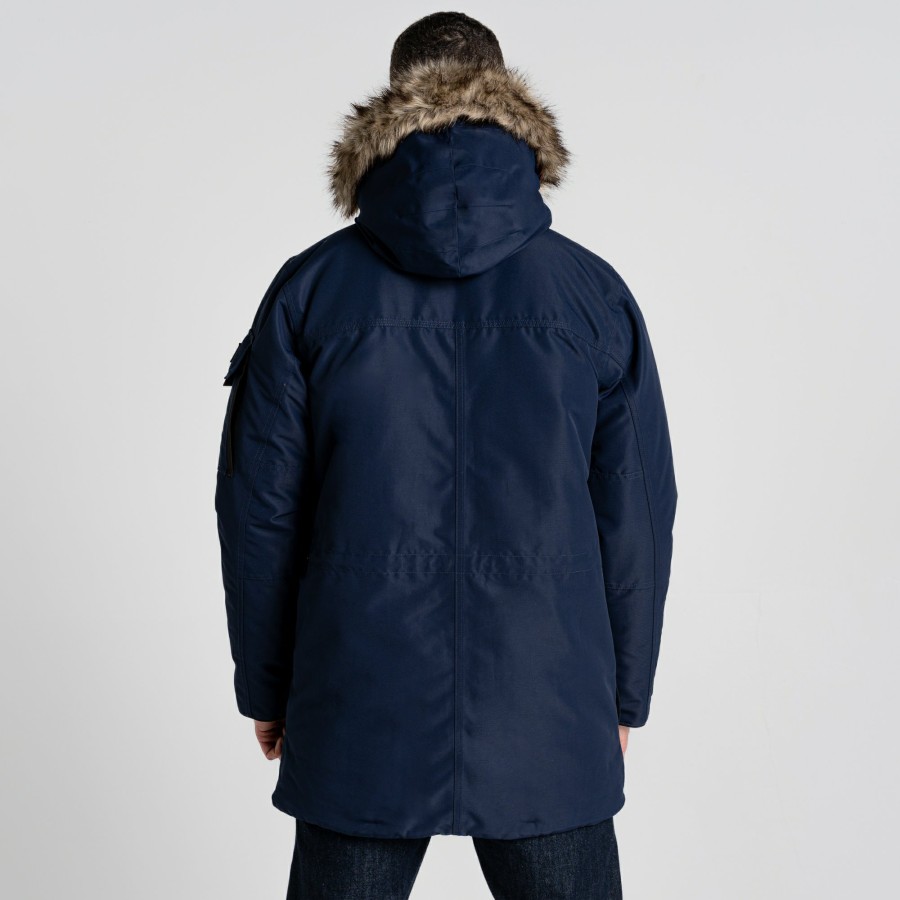 Mens Craghoppers Insulated Jackets | Men'S Bishorn Ii Insulated Jacket - Blue Navy