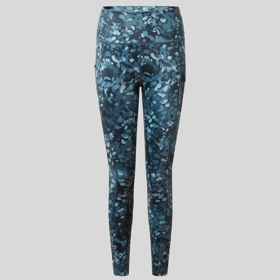 Womens Craghoppers | Women'S Kiwi Pro Leggings - Blue Navy Print