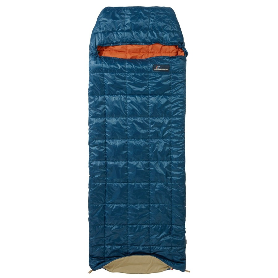 Equipment Craghoppers Sleeping | Nosilife Eco 250 Sleeping Bag - Poseidon Blue / Potters Clay