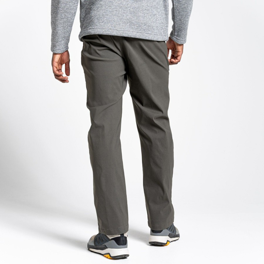 Mens Craghoppers Walking Trousers | Men'S Kiwi Pro Ii Trousers - Dark Khaki