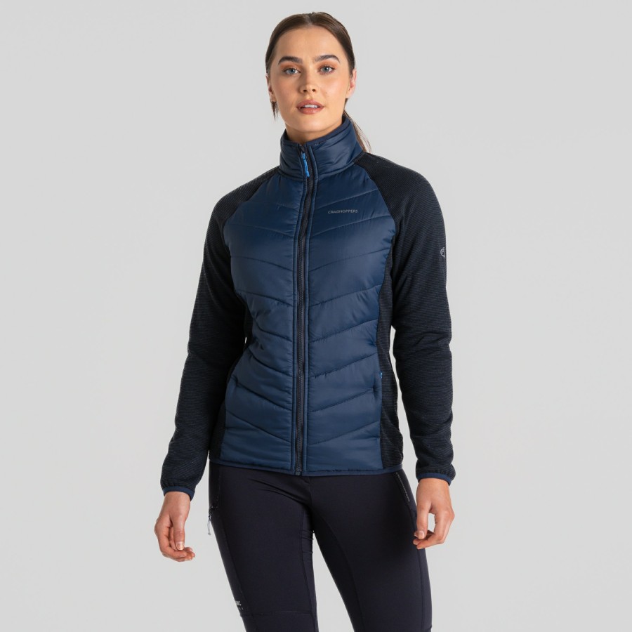 Womens Craghoppers Insulated Jackets | Women'S Carmela Hybrid Jacket - Blue Navy