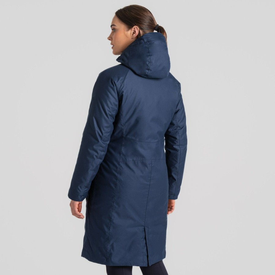 Womens Craghoppers Insulated Jackets | Women'S Caithness Waterproof Jacket - Blue Navy