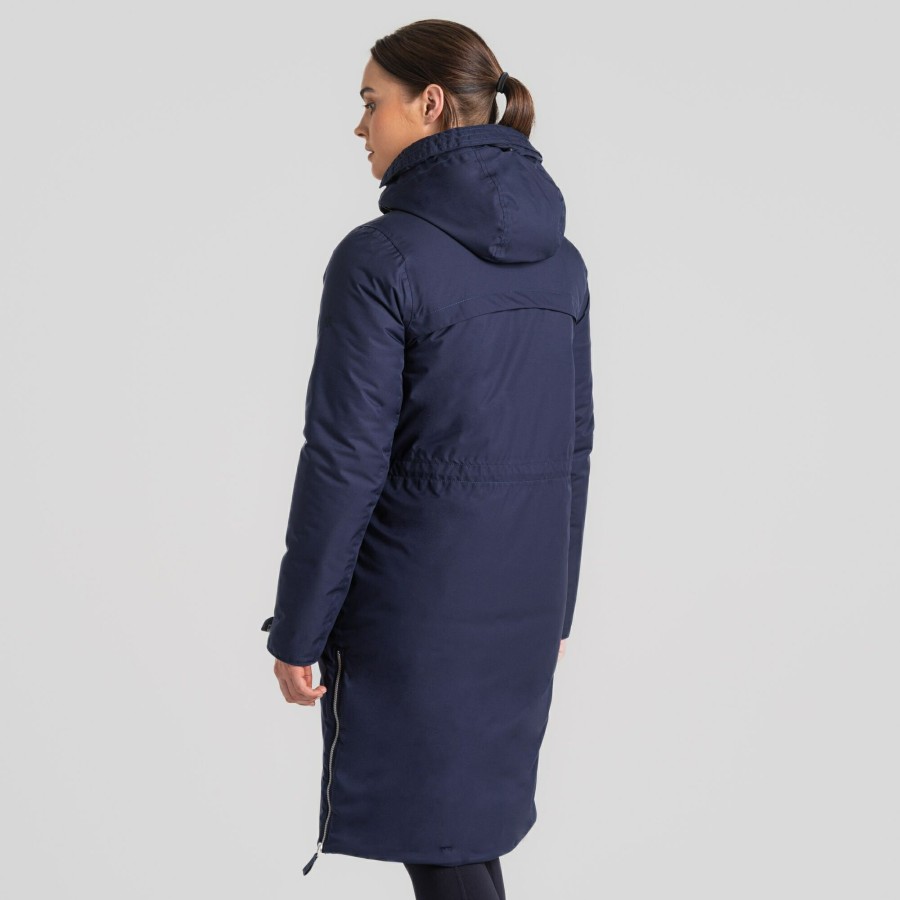 Womens Craghoppers Insulated Jackets | Women'S Neev Waterproof Jacket - Blue Navy