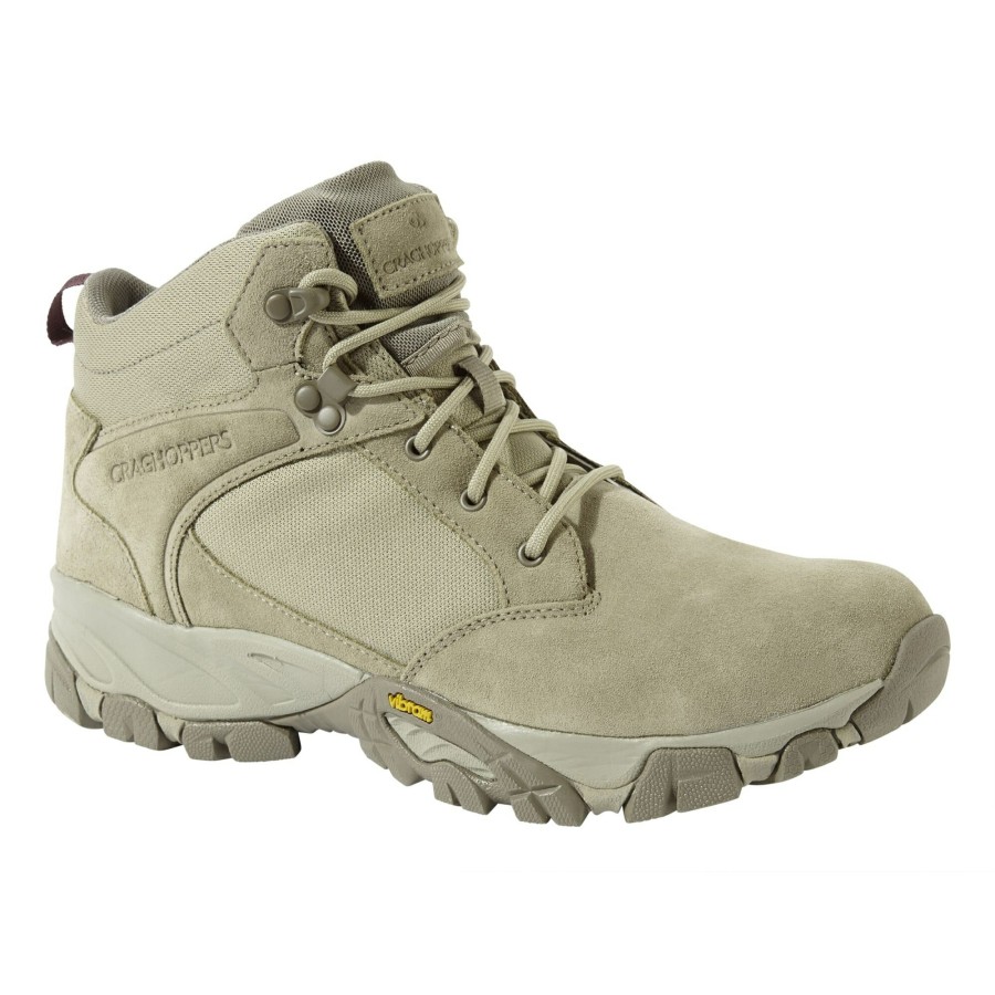 Mens Craghoppers Walking Boots | Men'S Salado Desert Mid Boots - Rubble