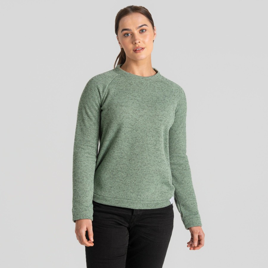 Womens Craghoppers Sweatshirts | Women'S Nessa Overhead - Meadow Haze