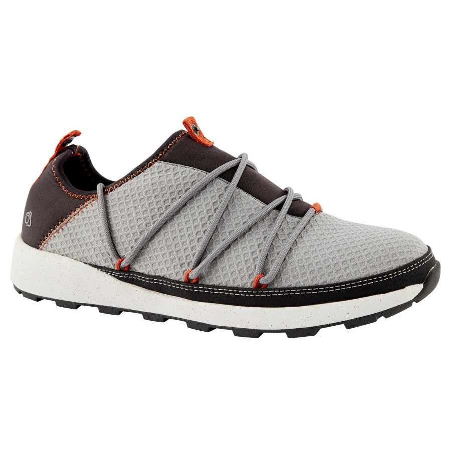 Mens Craghoppers Walking Shoes | Men'S Locke Packaway Shoes - Cloud Grey