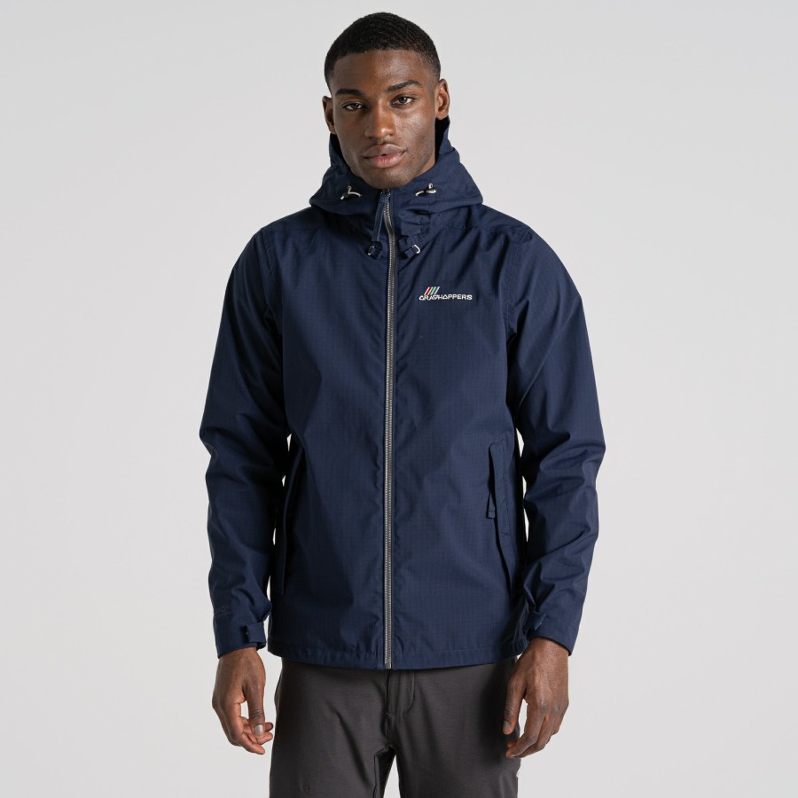 Mens Craghoppers Waterproof Jackets | Men'S Roland Waterproof Jacket - Blue Navy