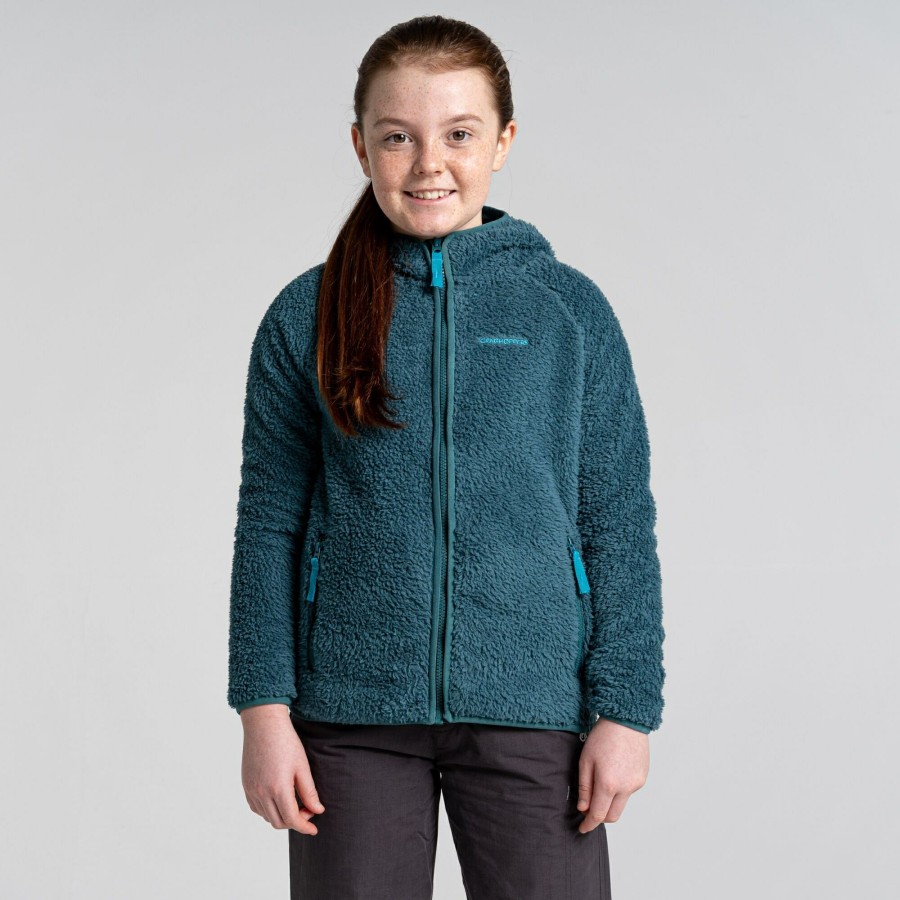 Kids Craghoppers Insulated Jackets | Kid'S Kaito Hooded Jacket - Sacramento Green