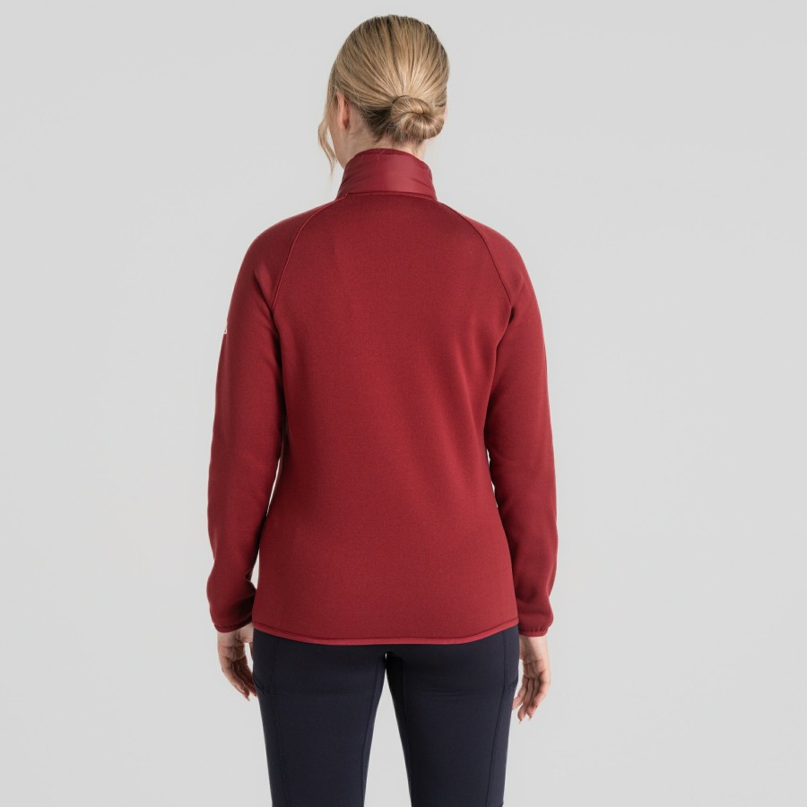 Womens Craghoppers Insulated Jackets | Women'S Carmela Hybrid Jacket - Mulberry Jam