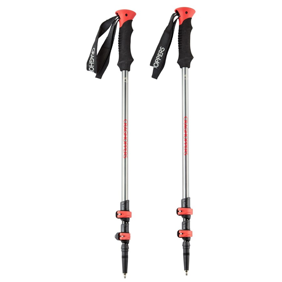 Equipment Craghoppers | Venture Walking Poles - Anodised Grey / Black