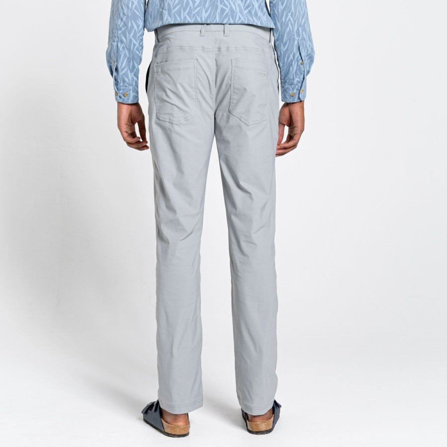 Mens Craghoppers Walking Trousers | Men'S Nosilife Santos Trousers - Cloud Grey