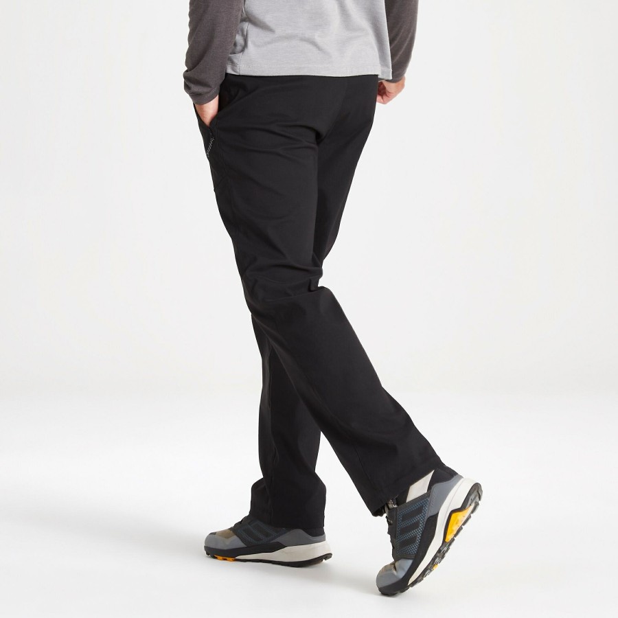 Mens Craghoppers Walking Trousers | Men'S Kiwi Pro Ii Trousers - Black