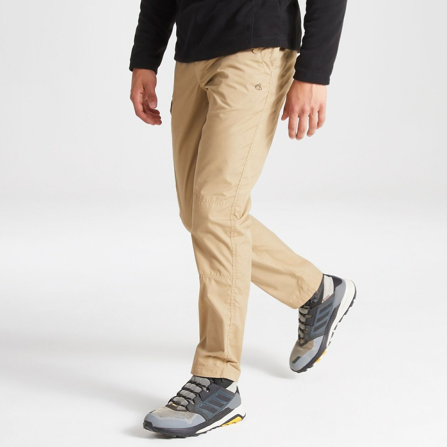 Mens Craghoppers Cargo Trousers | Men'S Kiwi Slim Trousers - Raffia