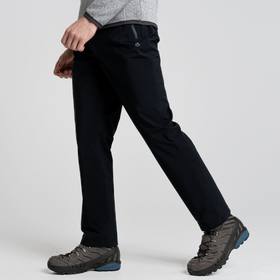 Mens Craghoppers Waterproof Trousers | Men'S Nogales Gore-Tex Trousers - Black