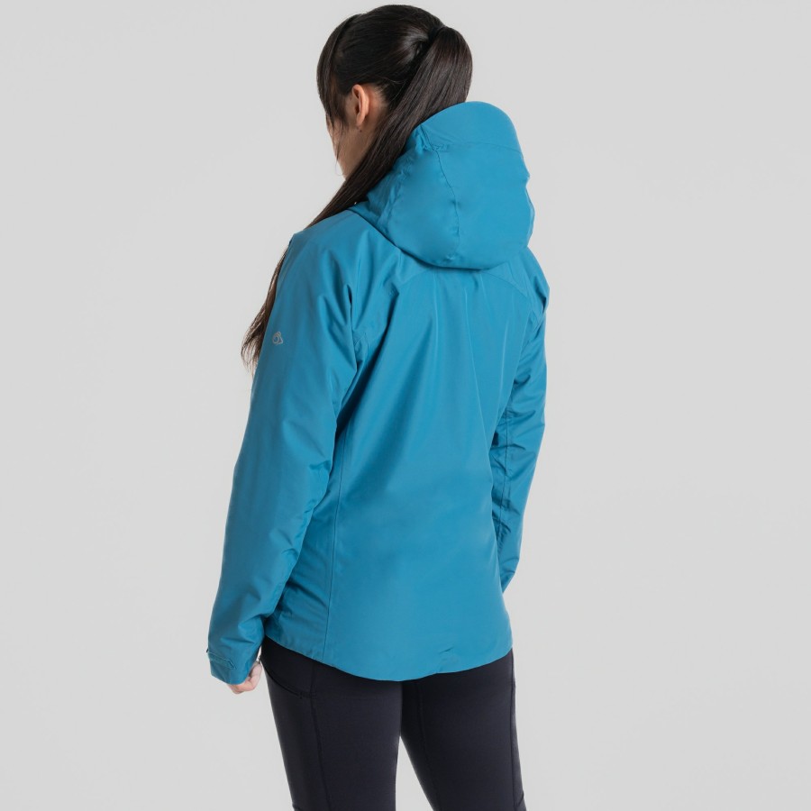 Womens Craghoppers Waterproof Jackets | Women'S Sariah Waterproof Jacket - Tay Blue