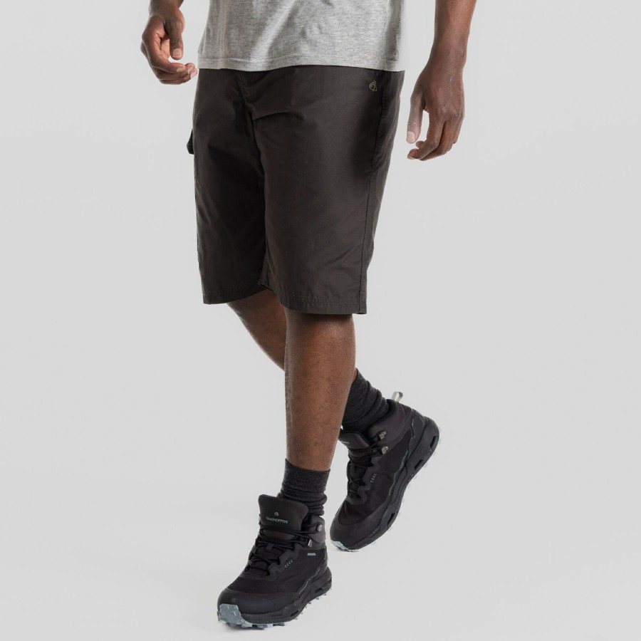 Mens Craghoppers | Men'S Kiwi Long Shorts - Bark