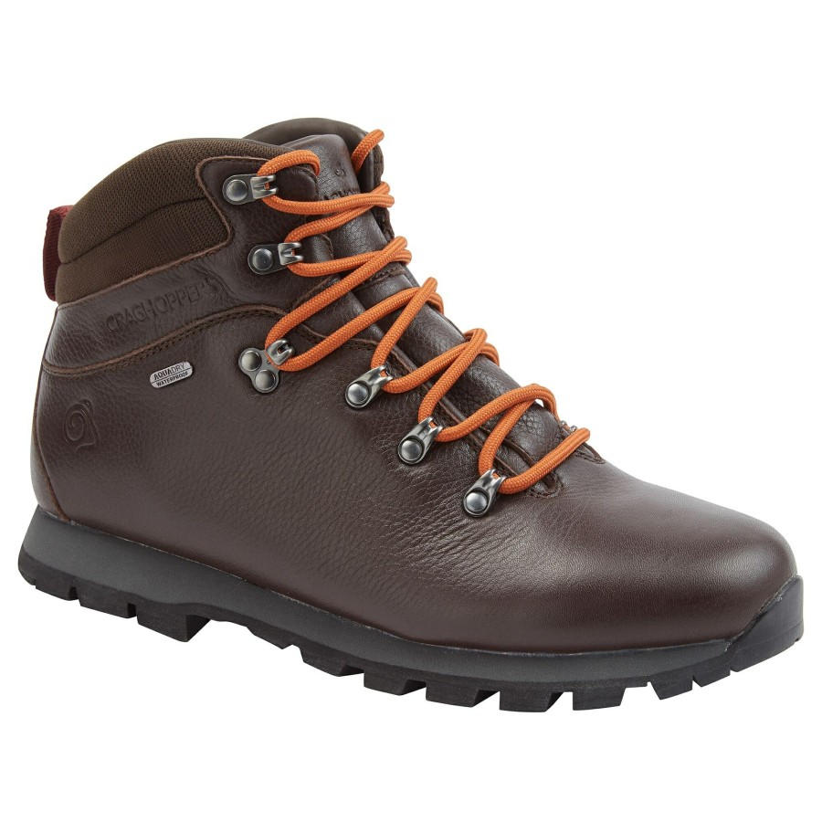 Mens Craghoppers Walking Boots | Men'S Trek Newhide Walking Boot - Mocha