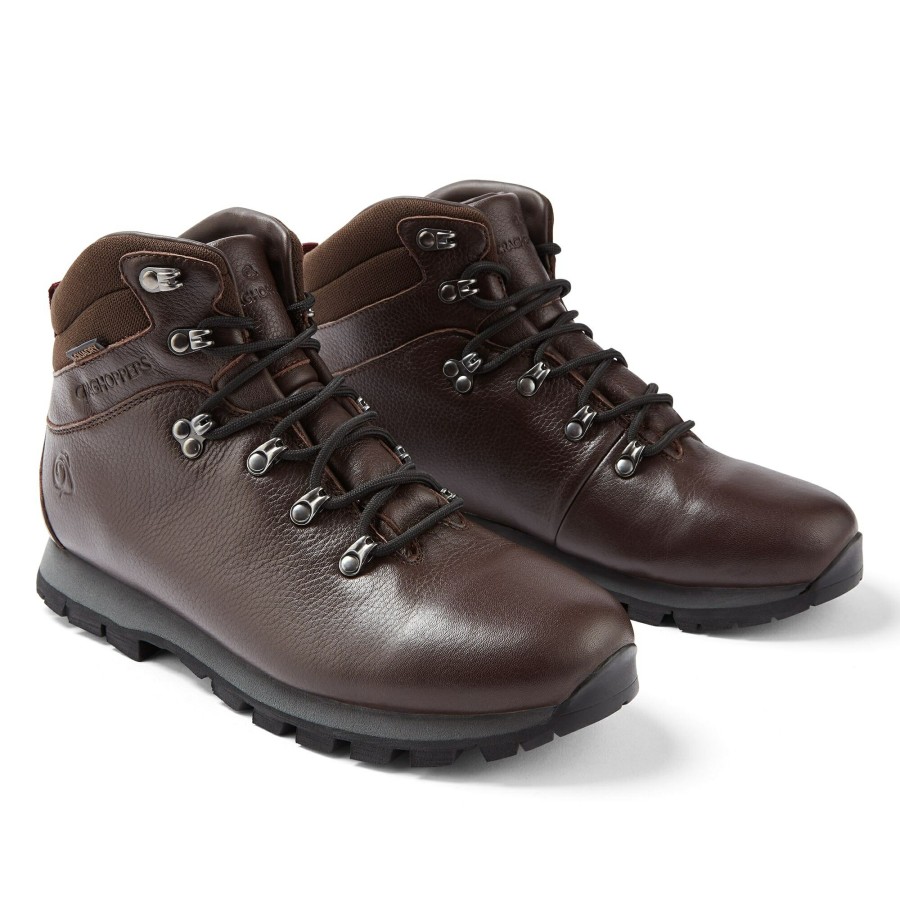 Mens Craghoppers Walking Boots | Men'S Trek Newhide Walking Boot - Mocha