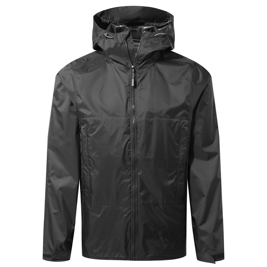 Womens Craghoppers Waterproof Jackets | Expert Packable Jacket- Black