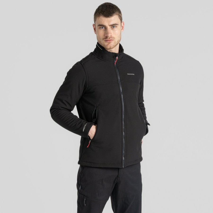 Mens Craghoppers Insulated Jackets | Men'S Pembroke Insulating Jacket - Black