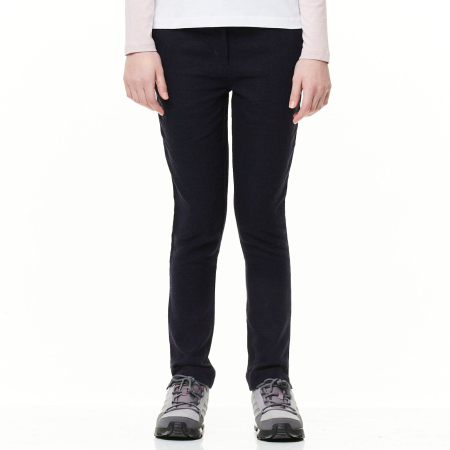 Kids Craghoppers Walking Trousers | Nosibotanical Peggy Trouser - Blue Navy