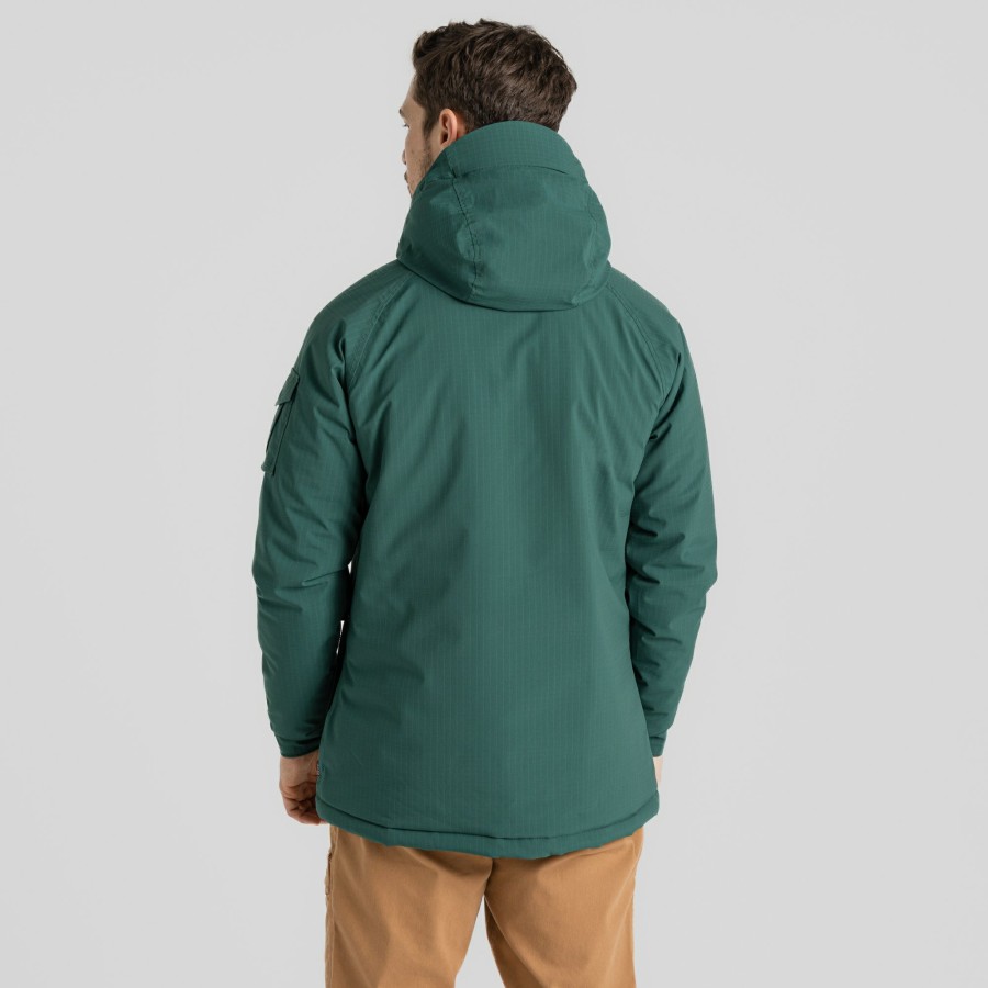 Mens Craghoppers Insulated Jackets | Waverley Thermic Jacket - Evergreen