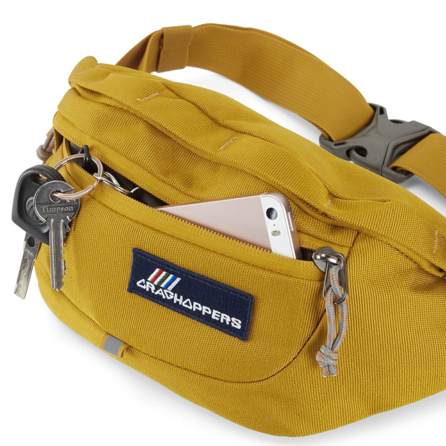 Equipment Craghoppers | 1.5L Kiwi Classic Bum Bag - Dark Butterscotch