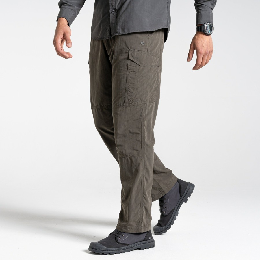 Mens Craghoppers Cargo Trousers | Men'S Nosilife Cargo Ii Trousers - Woodland Green