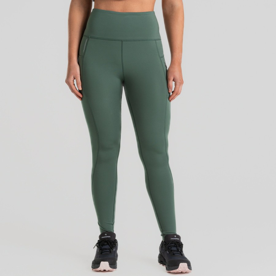 Womens Craghoppers | Women'S Compression Thermal Leggings - Frosted Pine