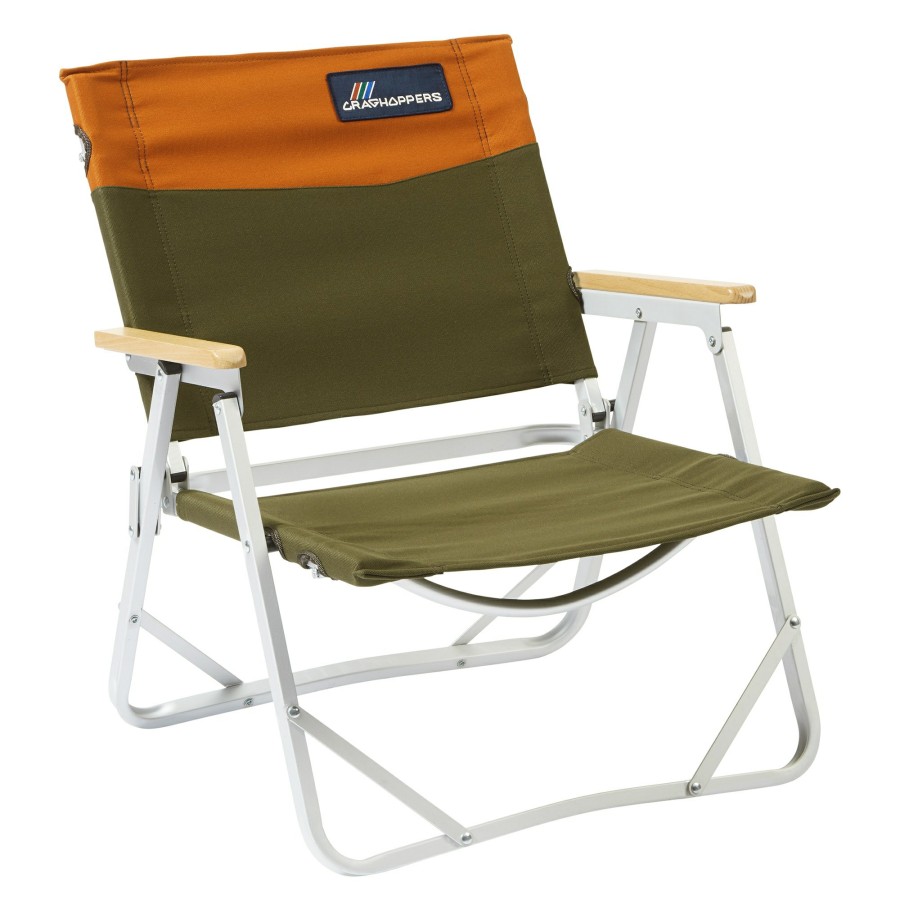 Equipment Craghoppers Furniture | Folding Chair - Woodland Green / Potters Clay