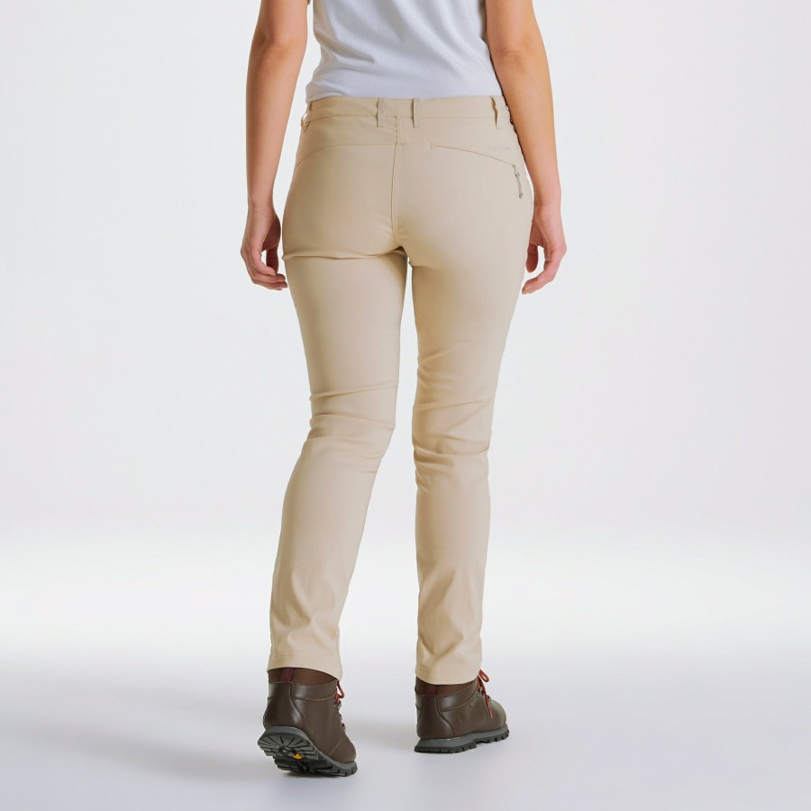 Womens Craghoppers Walking Trousers | Women'S Kiwi Pro Ii Trousers - Desert Sand