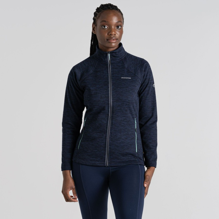 Womens Craghoppers Full Zip Fleece | Women'S Stromer Full Zip Fleece - Blue Navy