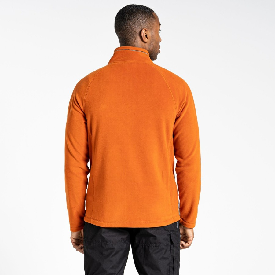 Mens Craghoppers Full Zip Fleece | Men'S Expert Corey 200 Fleece Jacket - Potters Clay