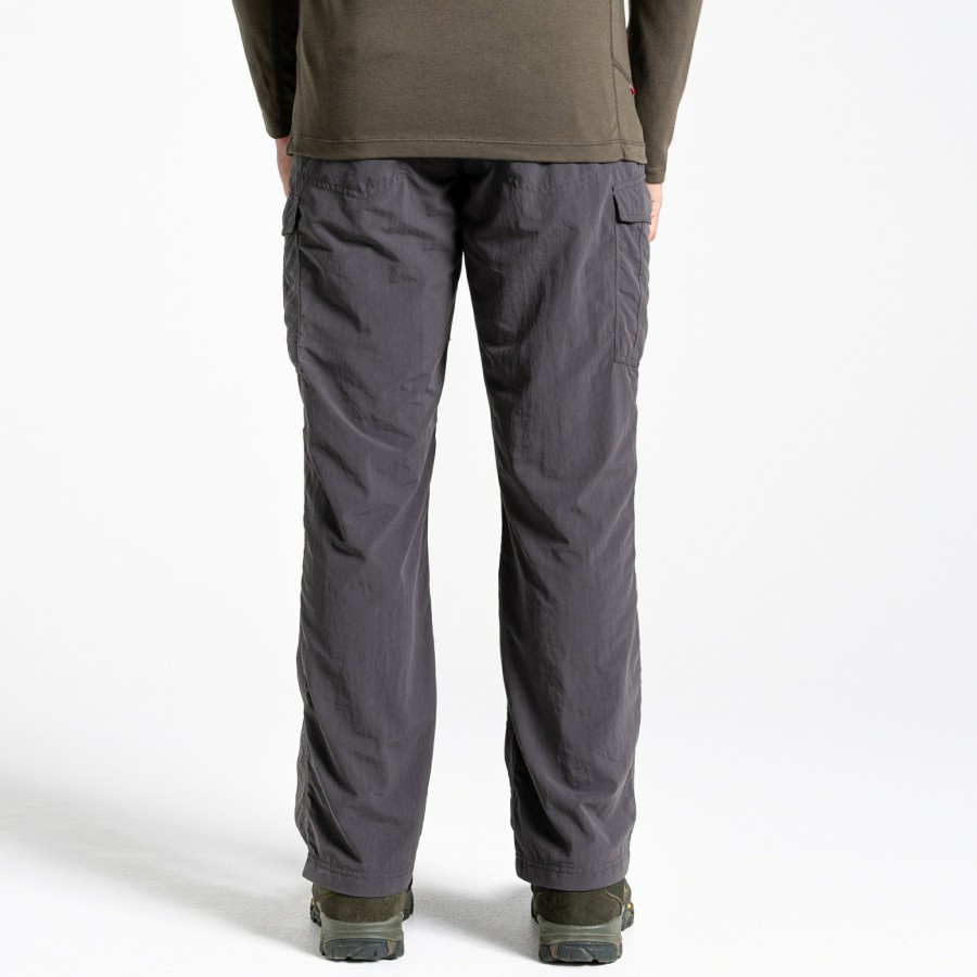 Mens Craghoppers Cargo Trousers | Men'S Nosilife Cargo Ii Trousers - Black Pepper